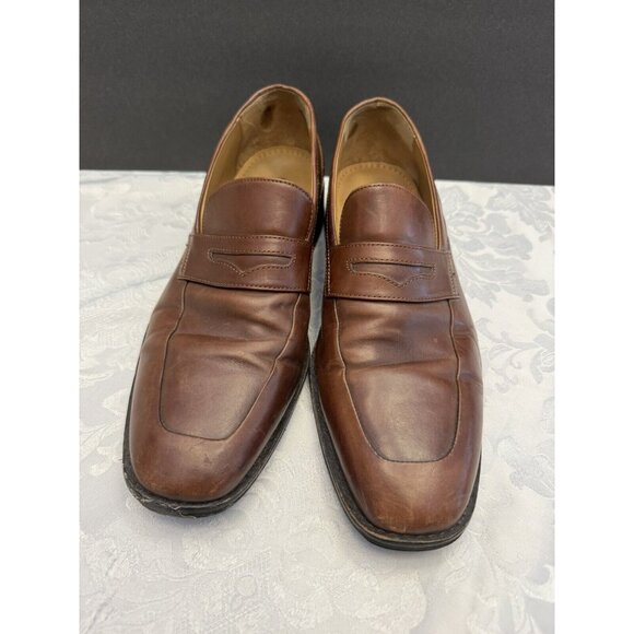 Cole Haan Men’s Size 9.5M Brown Leather Loafer‎ Dress Shoe Penny Loafer C07514 main image 10